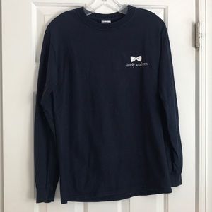 Simply Southern Navy Long Sleeve T-Shirt